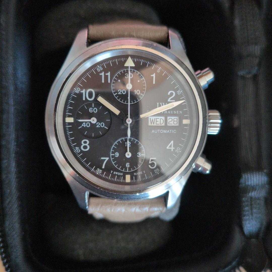 IWC 自動巻き クロノグラフ 腕時計