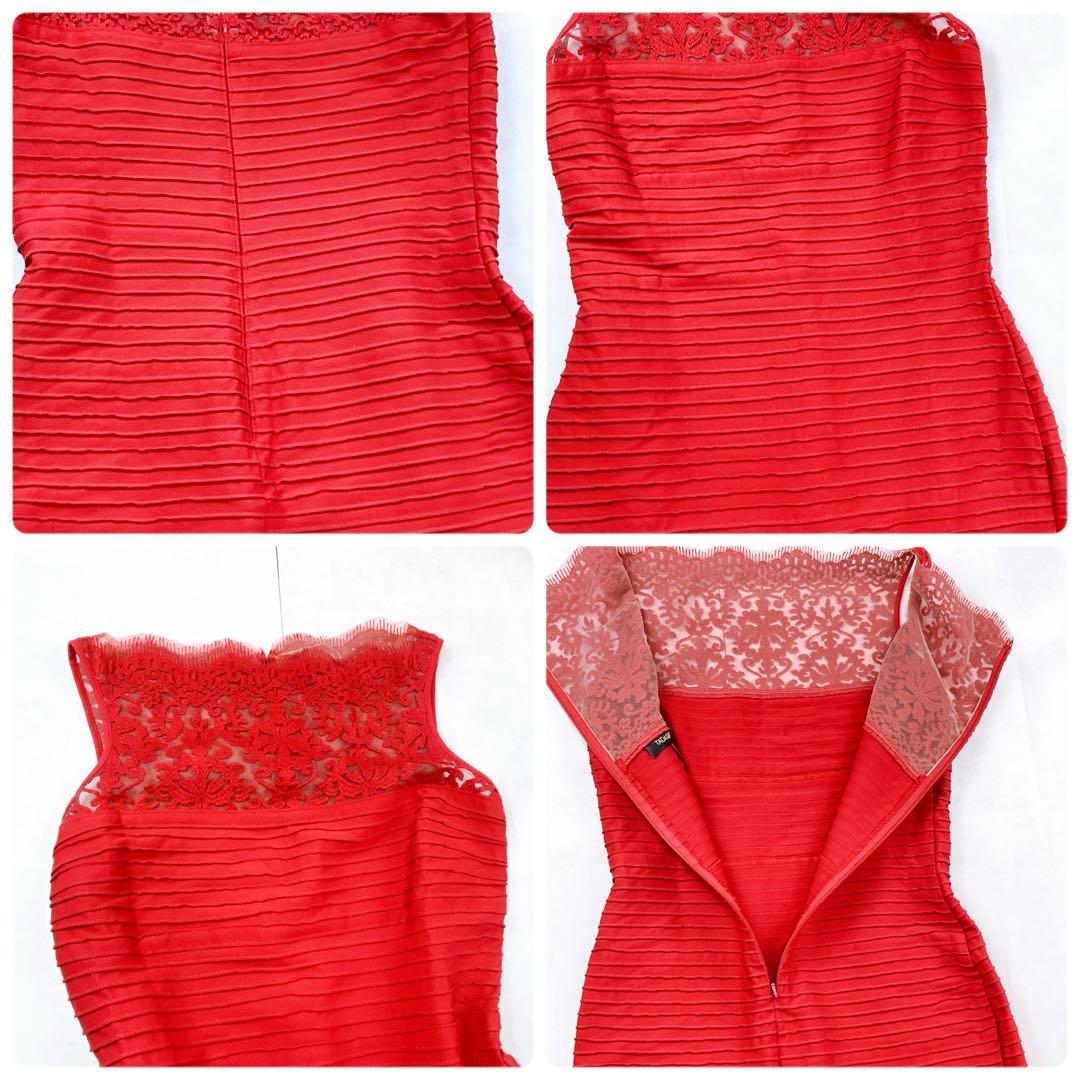 極美品 タダシショージ 日本未発売 ロングドレス コードレース シースルー