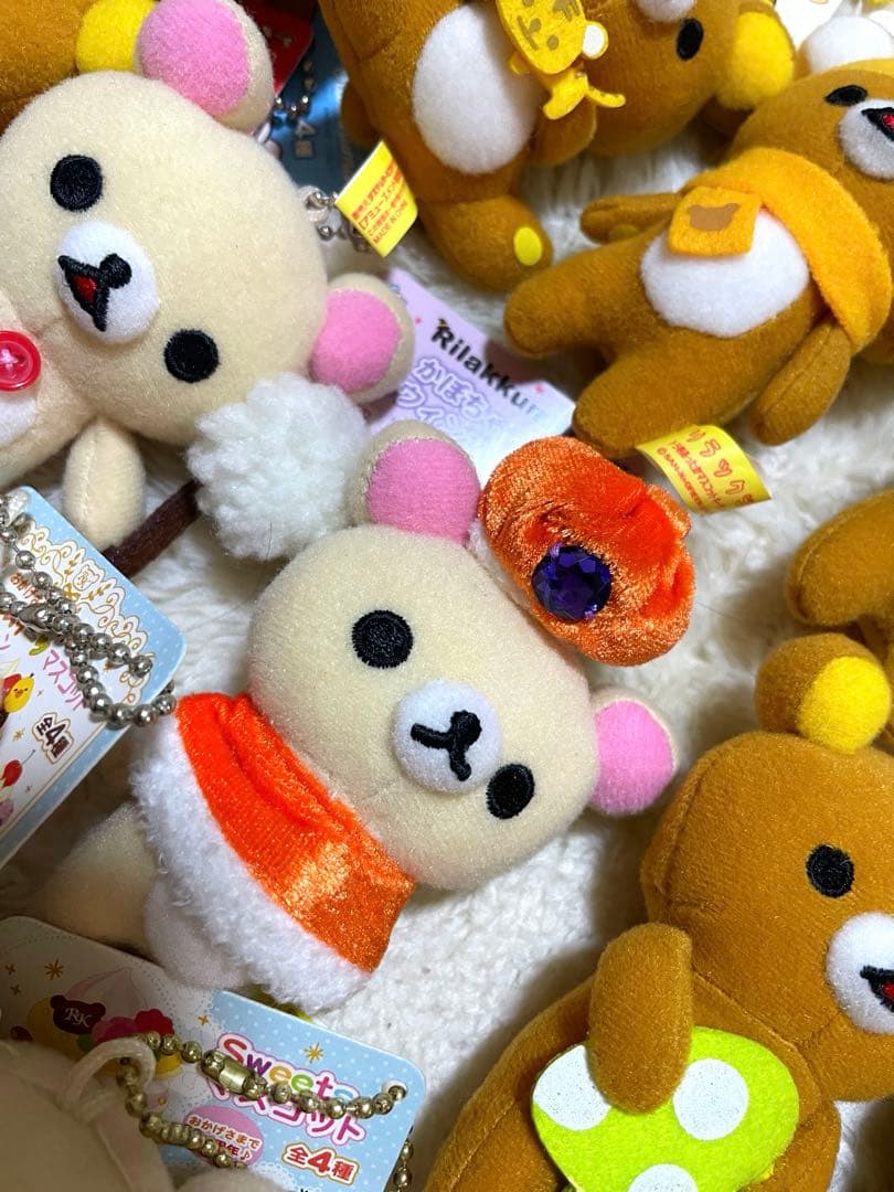 リラックマ コリラックマ キイロイトリ 平成 レア マスコット チェーン 大量
