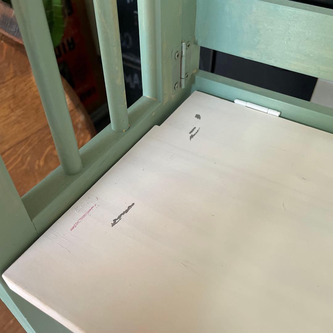 折り畳み 木製 シェルフ ウッド ラック WOOD くすみカラー ハンドメイド