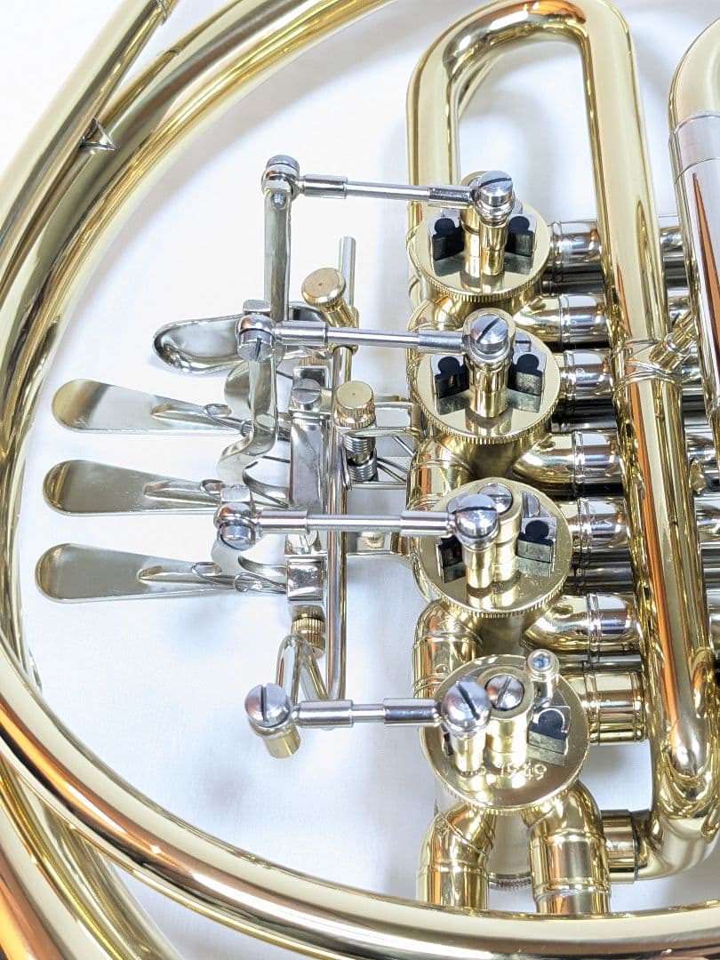 美品 PLAYTECH フレンチホルン プレイテック PTHR-300