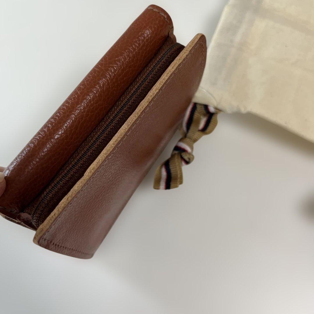 新品 イルビゾンテ 財布 折り財布 スナップ レザー　牛革　未使用