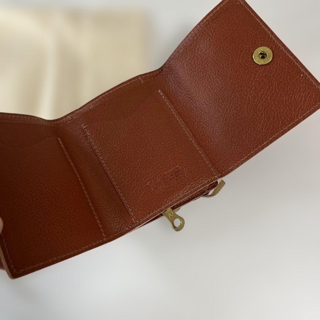 新品 イルビゾンテ 財布 折り財布 スナップ レザー　牛革　未使用