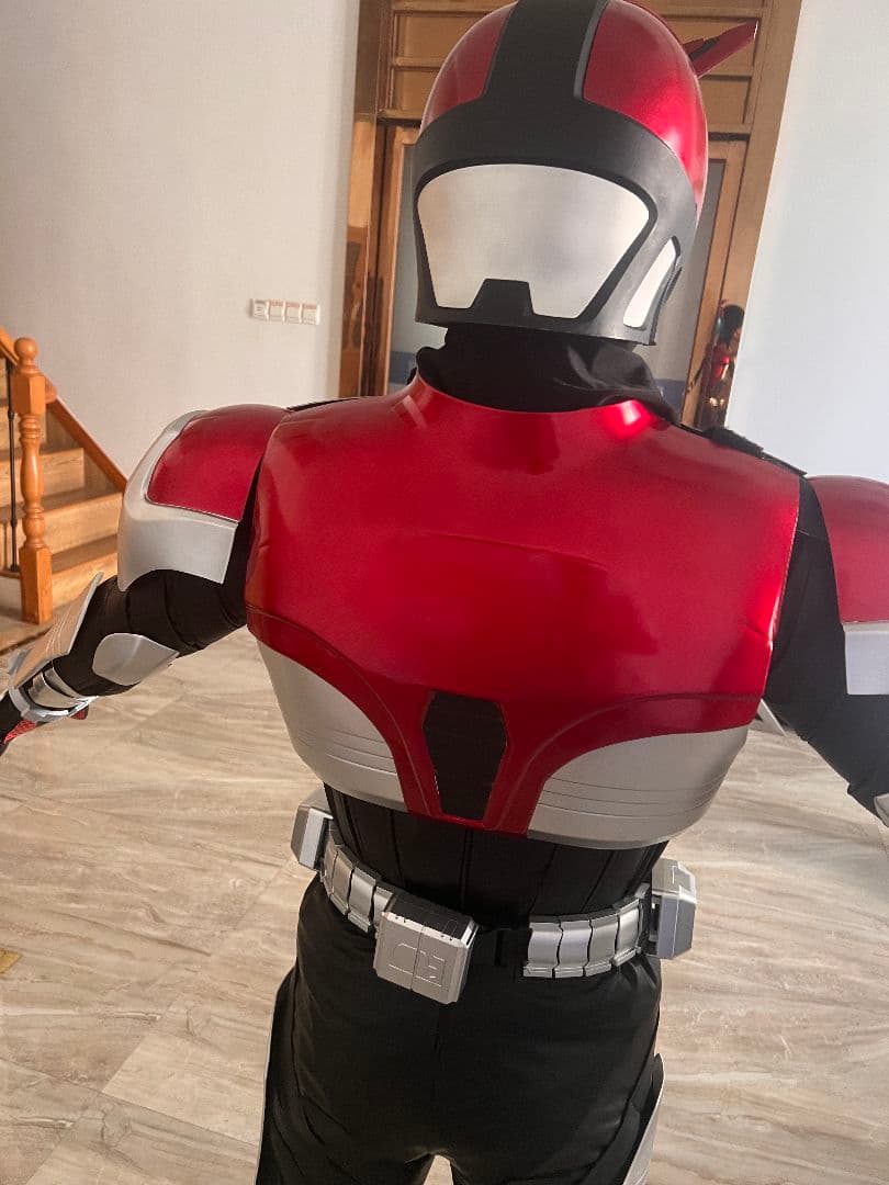 【中古】仮面ライダーカブト（ファイズ） コスプレ衣装 フルセット完成品