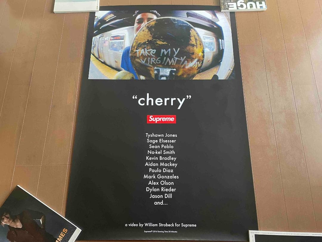 Supreme cherry ポスター william strobeck