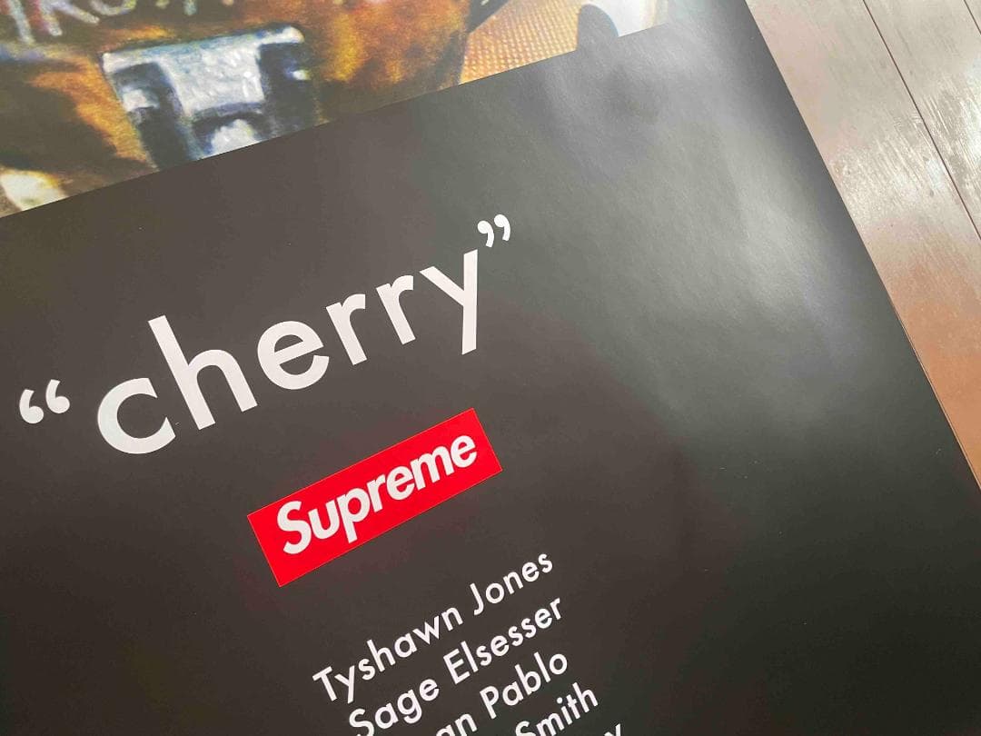 Supreme cherry ポスター william strobeck