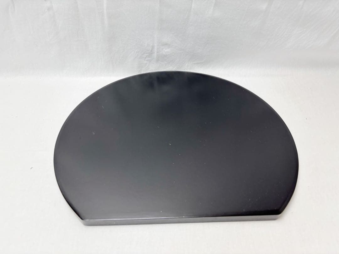 未使用 懐石道具 乾漆塗 半月膳会席膳 5枚組 紅葉蒔絵 懐石盆 会席膳 共箱