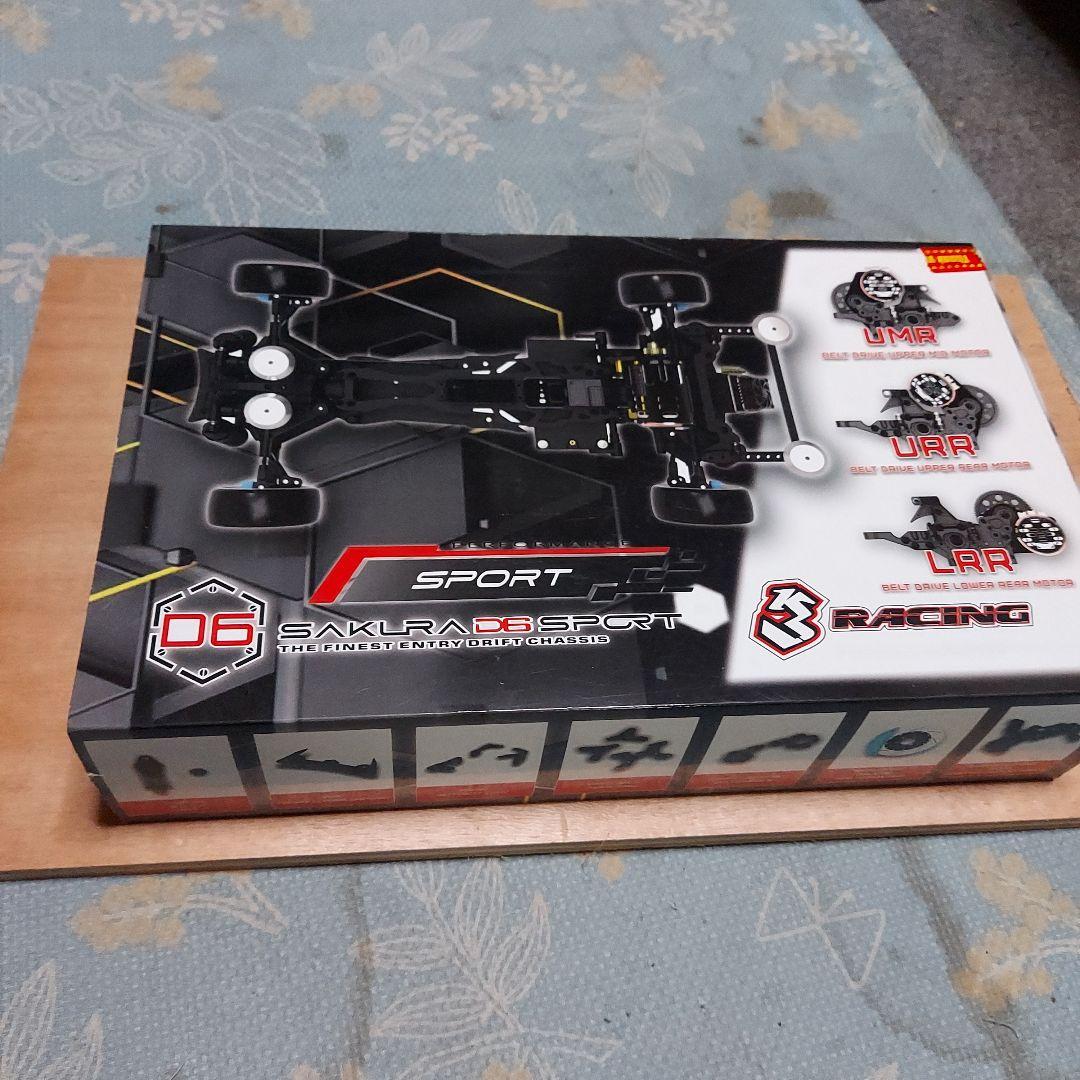 あとむサクラD6スポーツシャーシ ヨコモジャイロ ボディーホイールタイヤ付