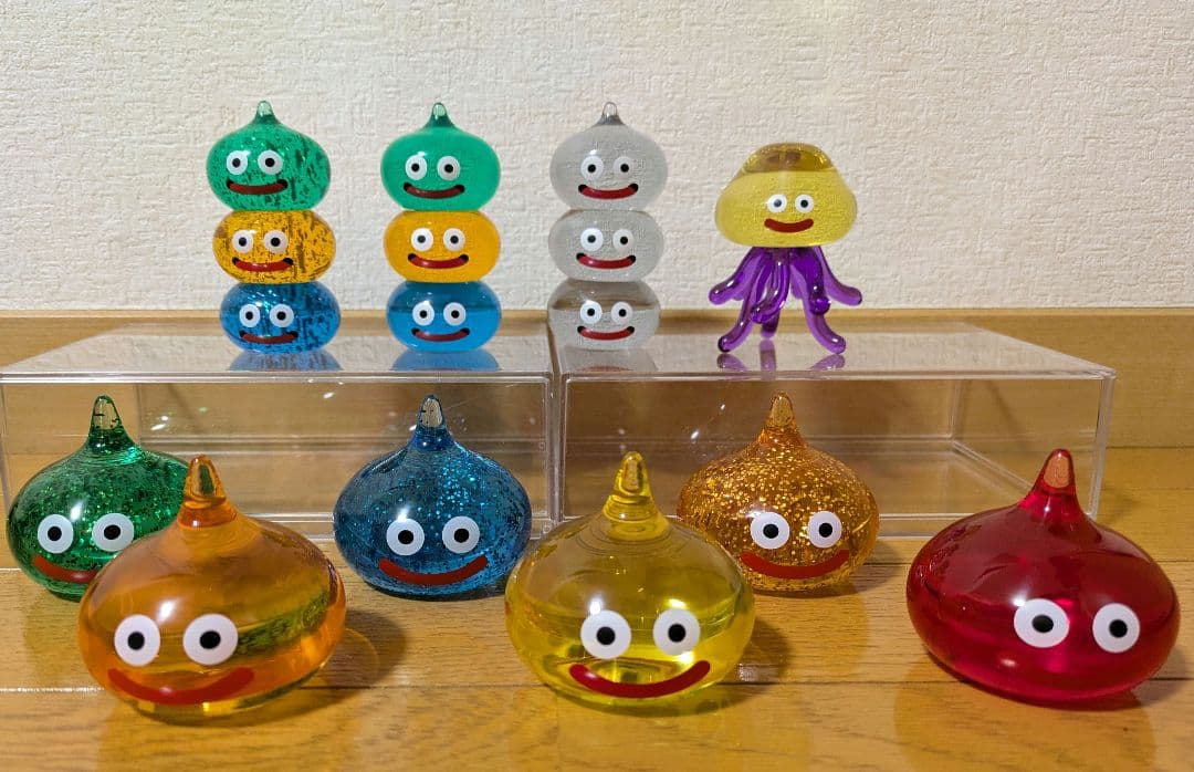 ドラクエ ビッグクリアフィギュア キラキラフィギュア 10体まとめ　スライム