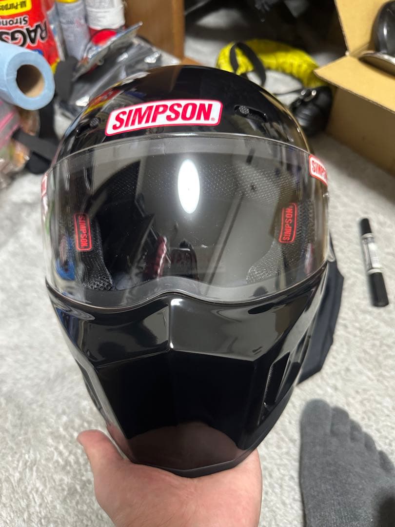SIMPSON スーパーバンディット13 59cm ブラック