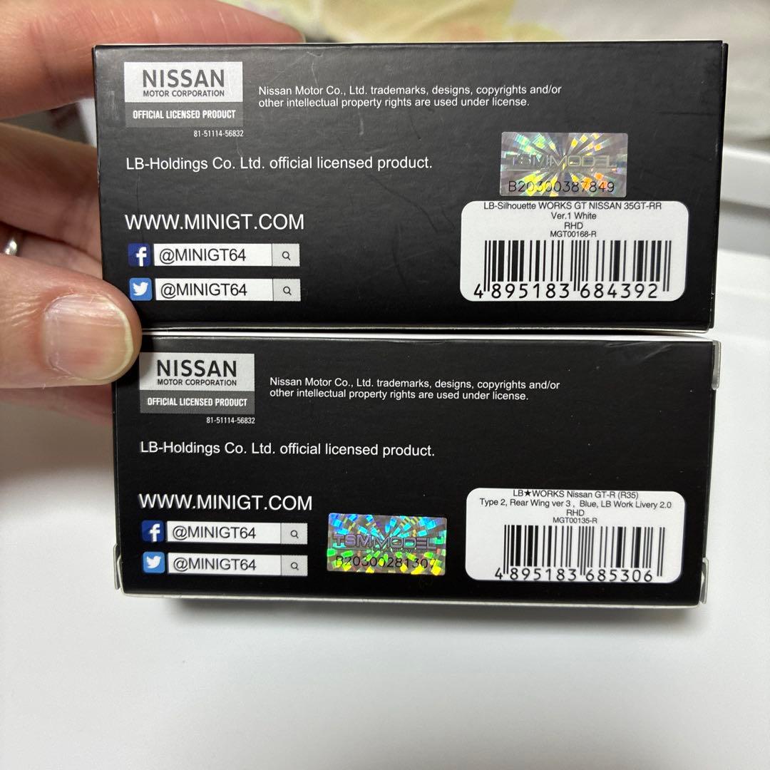 MINI GT LB-WORKS GT-R 2台セット