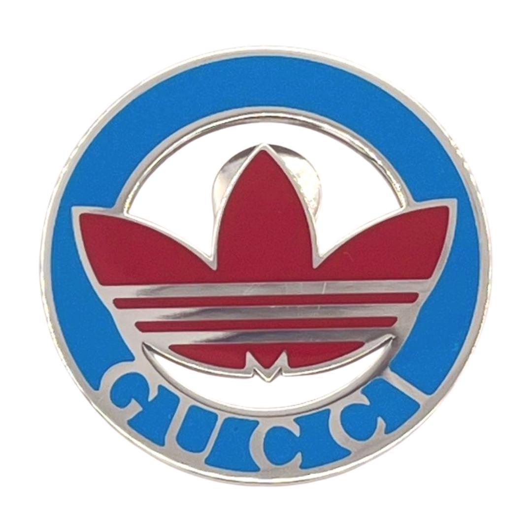 GUCCI グッチ adidas アディダス ピンブローチ ブローチ 金具破損