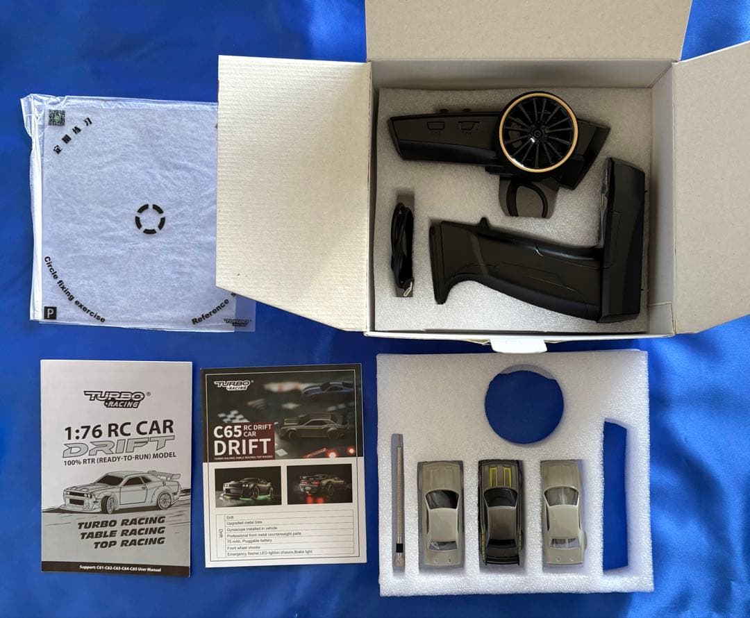 Turbo Racing 1/76ドリフト車 C65【未走行未使用品】