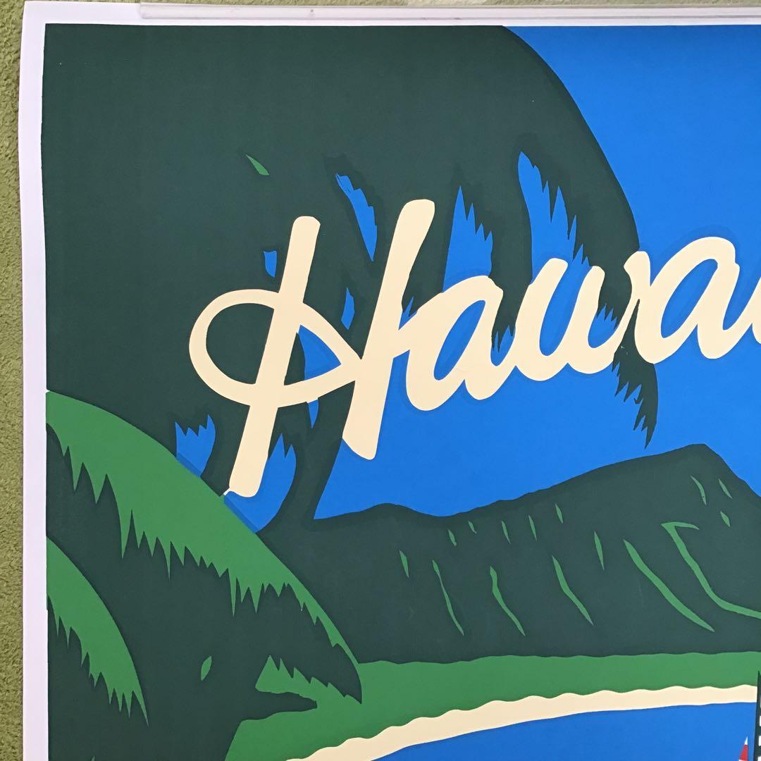 ビンテージ ハワイアン ポスター シルクスクリーン 2枚セット Hawaii