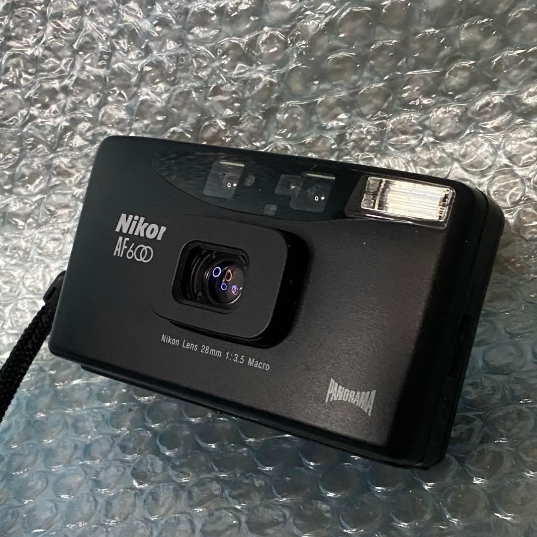 Nikon ニコン AF600 コンパクトフィルムカメラ ブラック