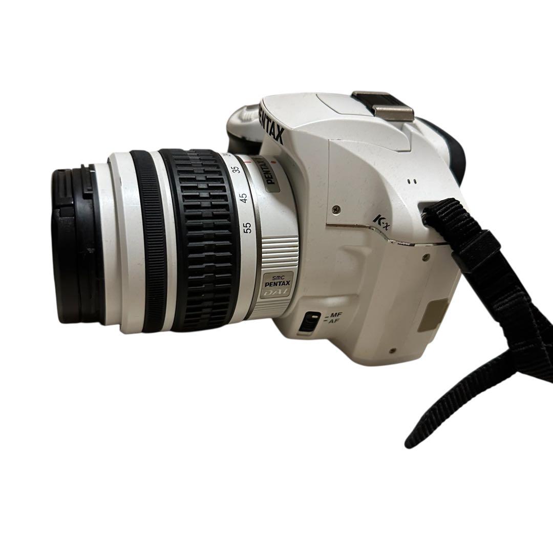 PENTAX K-X 　ホワイト　カメラ