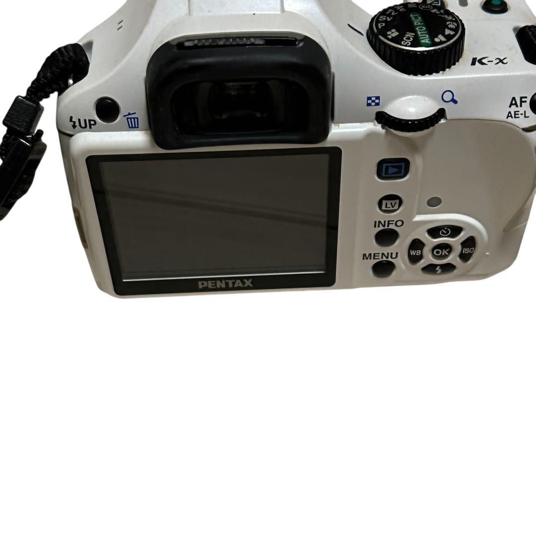 PENTAX K-X 　ホワイト　カメラ