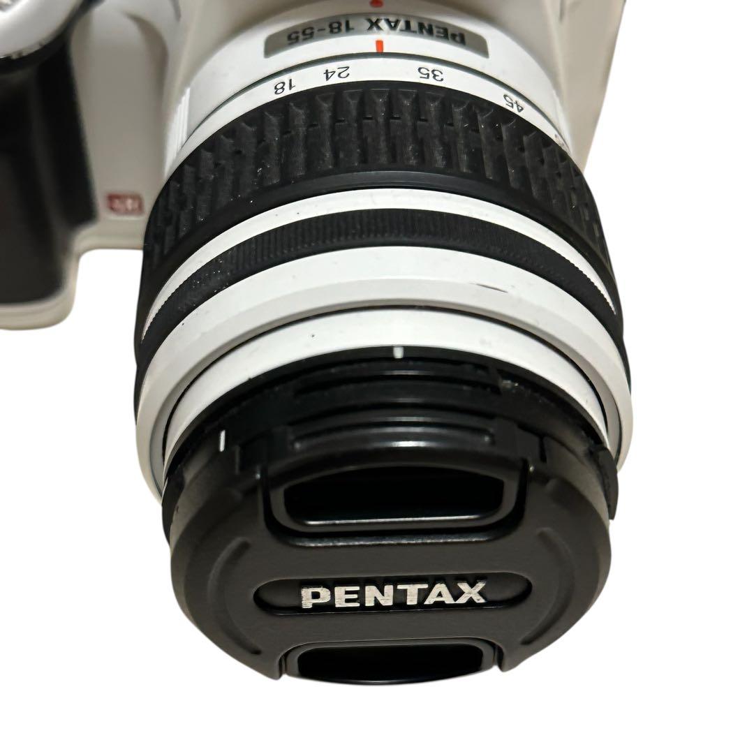 PENTAX K-X 　ホワイト　カメラ