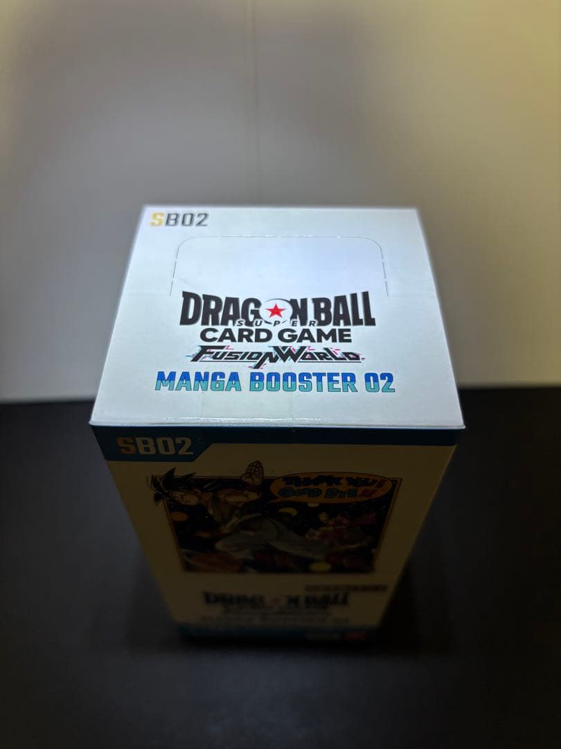 ドラゴンボールカードゲーム FW マンガブースター01+02 未開封6box