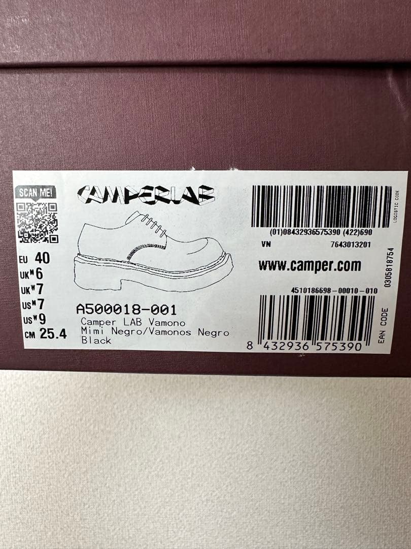 CAMPERLAB Vamonos レザーシューズ 革靴 サイズ40