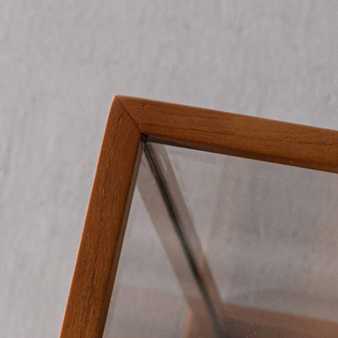 モダン ショーケース ガラス 無垢材 展示ケース ディスプレイ 収納家具 陳列棚