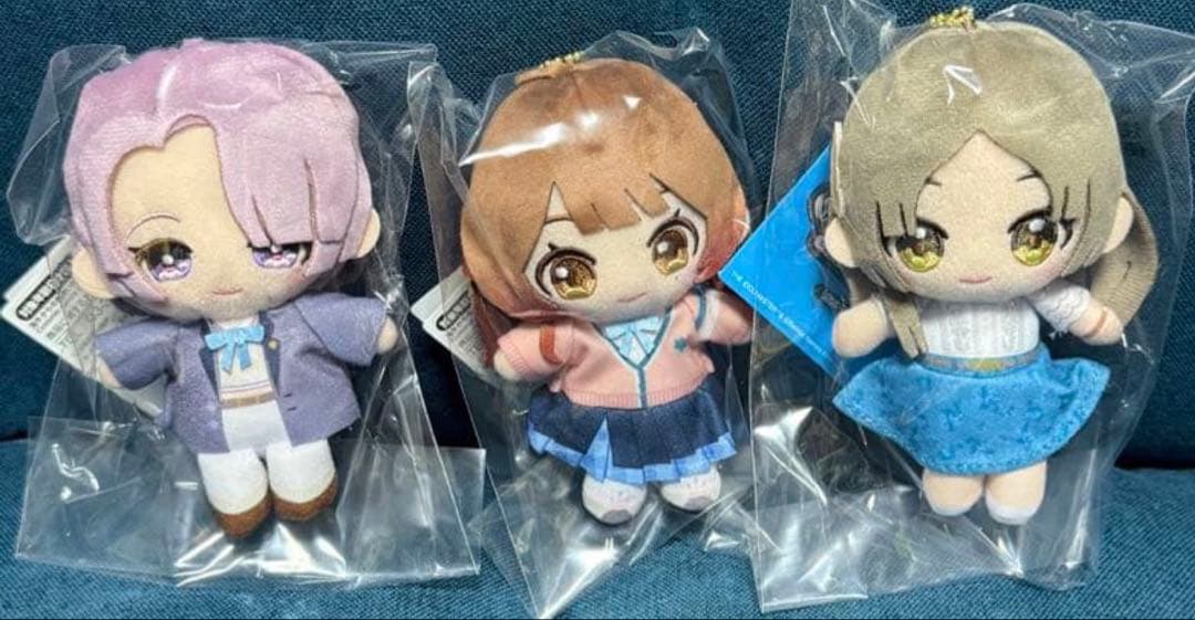 全種類 学園アイドルマスター Chibiぬいおすわりマスコット キーホルダー