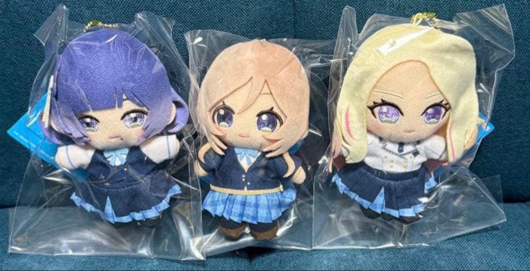 全種類 学園アイドルマスター Chibiぬいおすわりマスコット キーホルダー