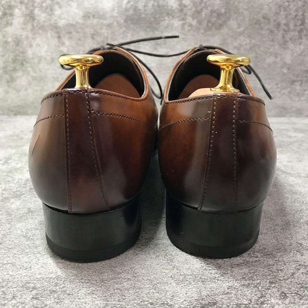 【未使用】リーガル　W21D ストレートチップ　ビジネスシューズ　ブラウン