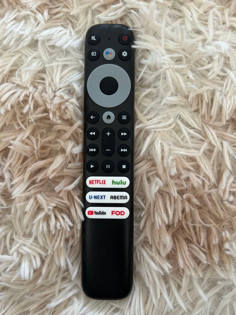 TCL 43V型4K対応液晶 チューナーレススマートテレビ43P63E