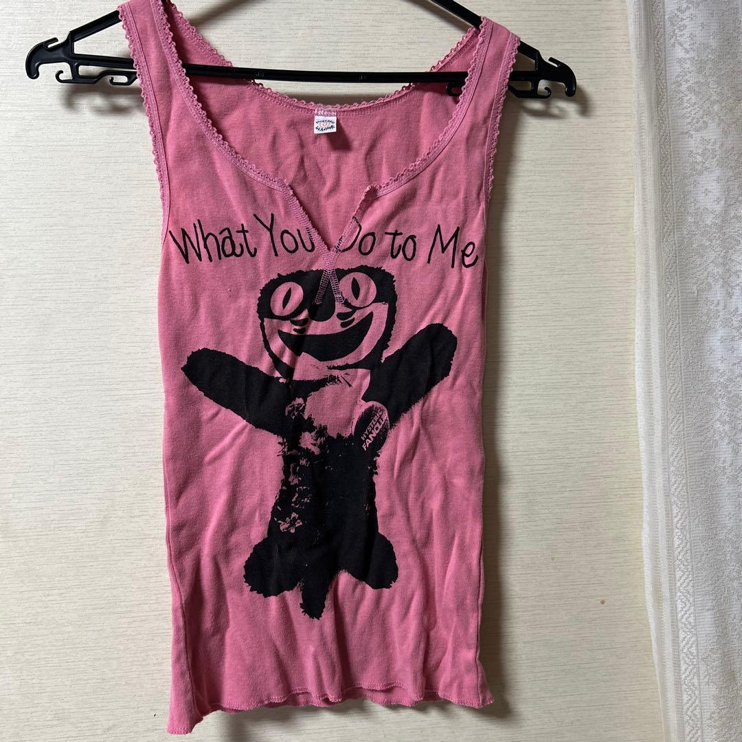 HYST ERIC GIAＭOUR タンクトップ ピンク