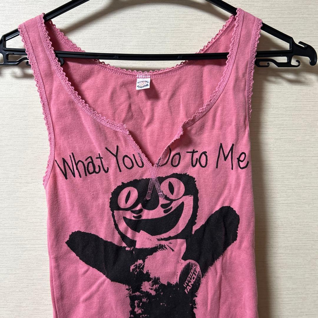 HYST ERIC GIAＭOUR タンクトップ ピンク