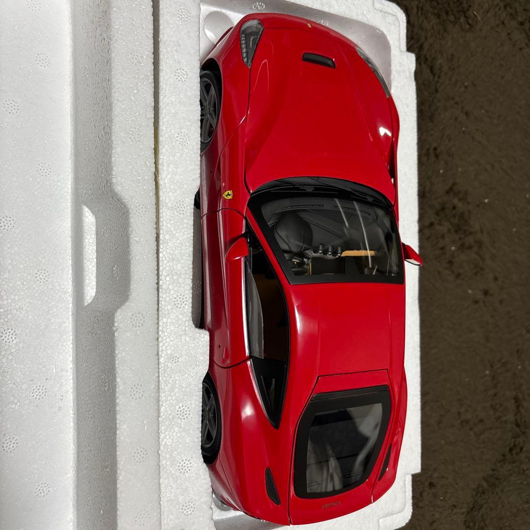 1/18 マテル ホットウィール フェラーリ F12 レッド 京商 オートアート