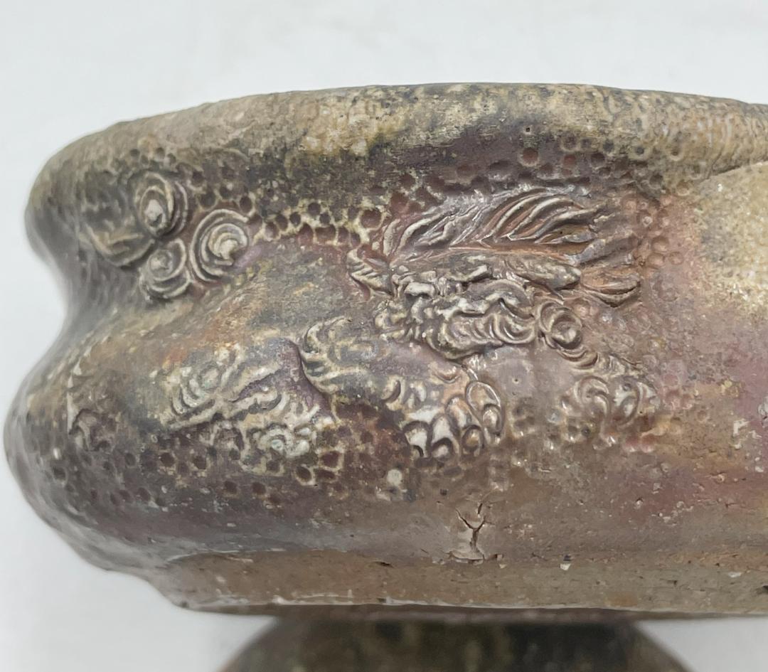 備前焼　鐘馗様　獅子　宝瓶