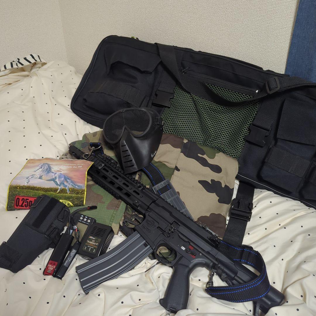 サバゲースターターキット：ウェア、銃、玉等