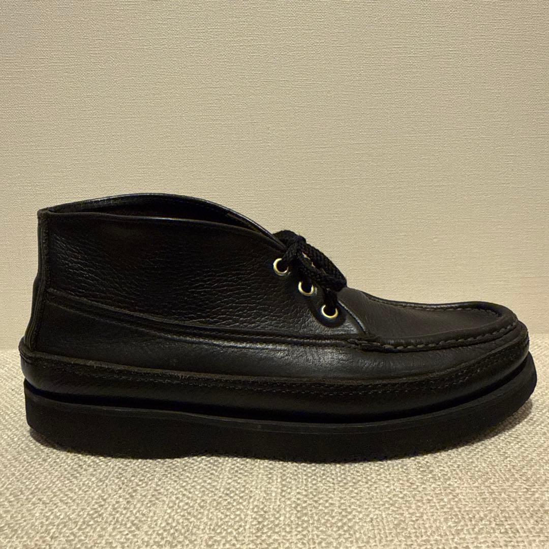 ラッセルモカシン　russel moccasinスポーティングレイチャッカ　黒