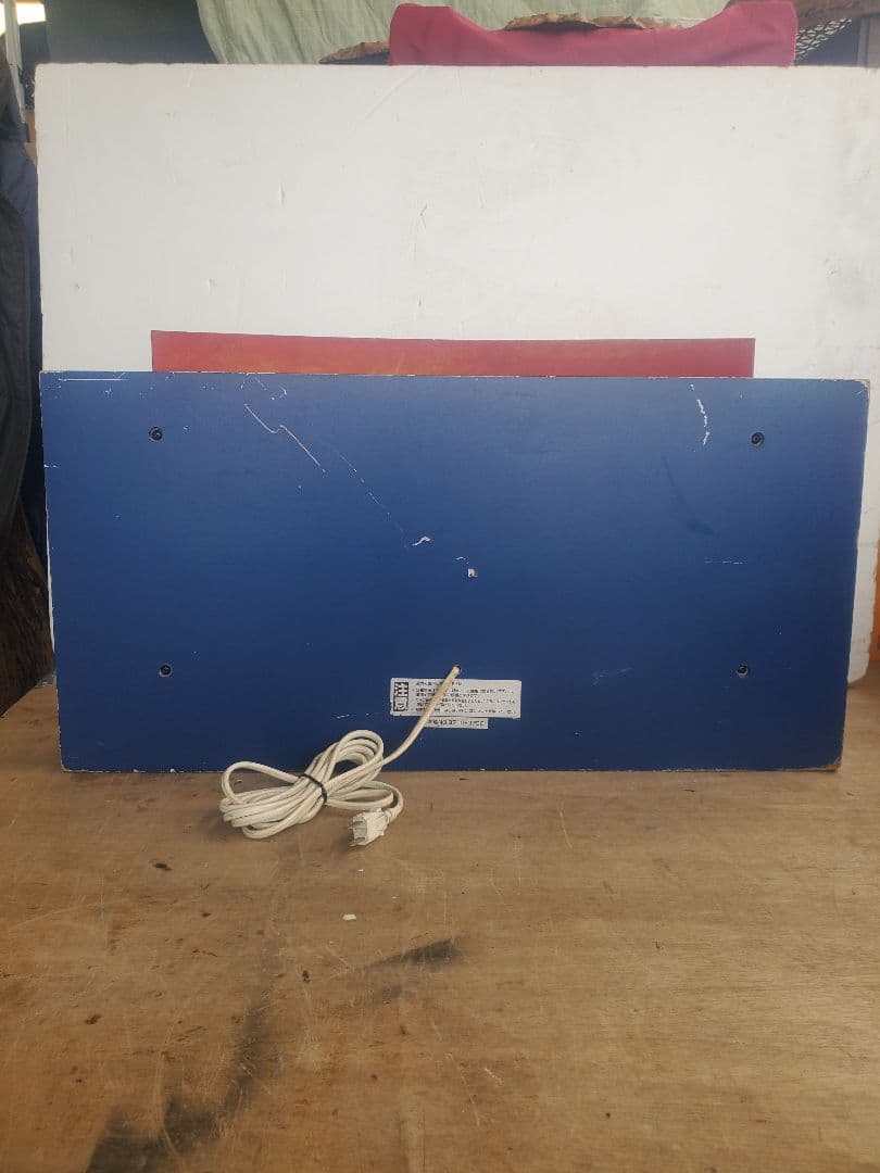 レトロ　EDWINエドウィン　店頭木製電飾看板　ディスプレイ　現状で