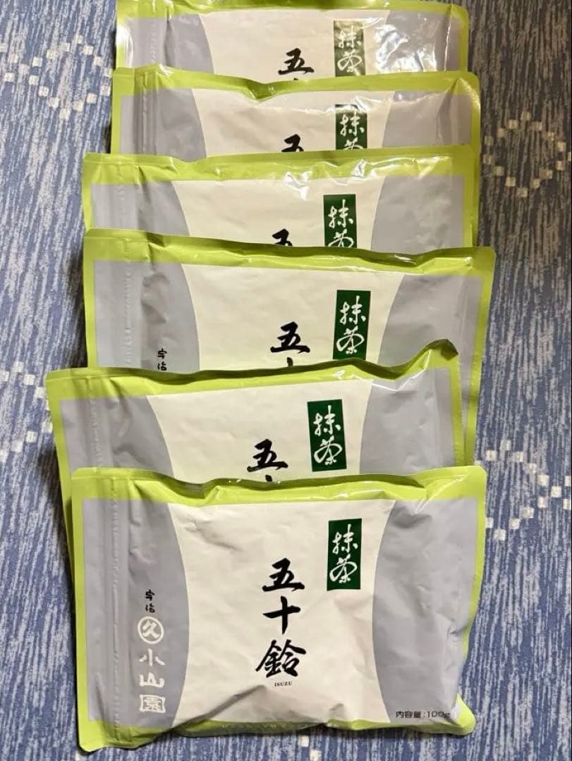 丸久小山園 抹茶 五十鈴 いすず100g x 6 袋