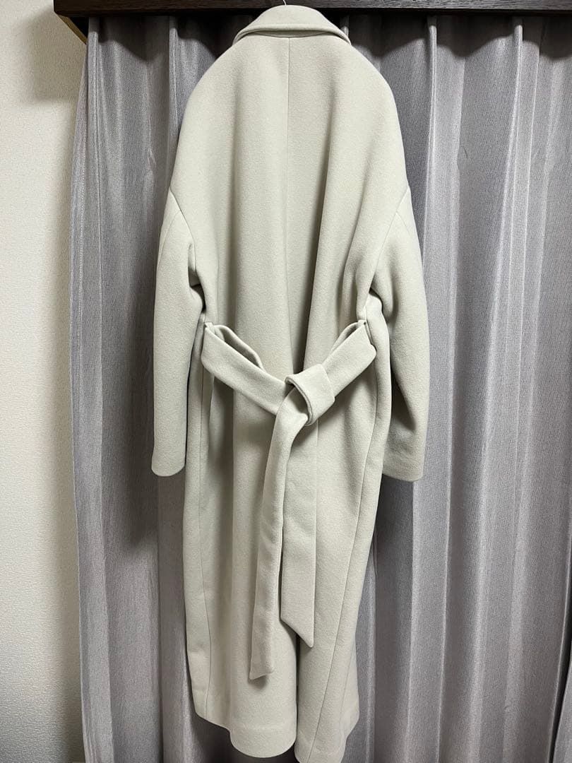 JOURNAL STANDARD ダブルモッサロングコート アイボリー Sサイズ