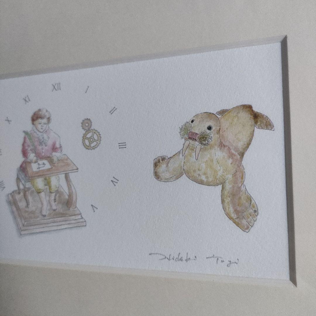 東儀秀樹　専用額入りイラスト　ジークレー版画　絵画　✦直筆サイン入り✦