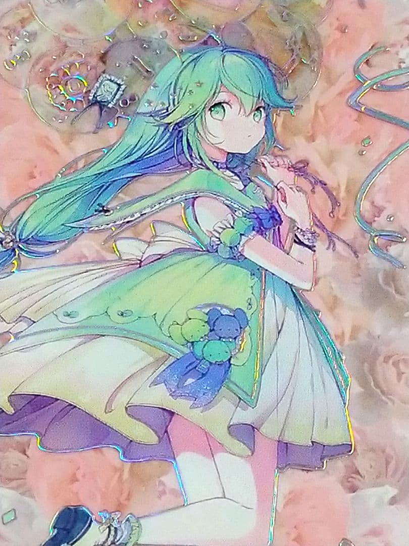 のこり２✩再販✩J481＃仲夏之梦(镭射银)浮光文创切り売り海外人物マステ女の子