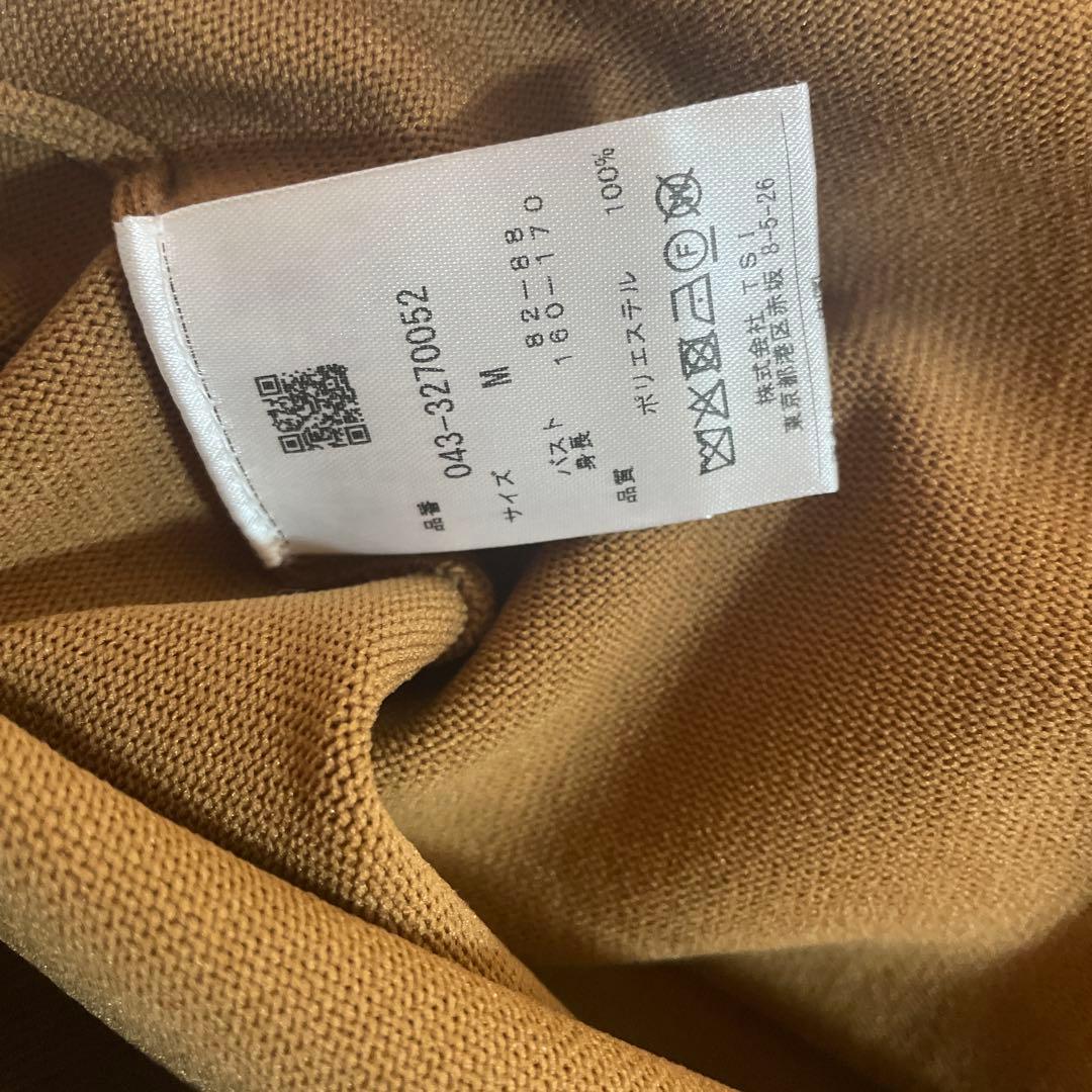 新品未使用品セントアンドリュース、ダンボールニットパーカー、ブラウン