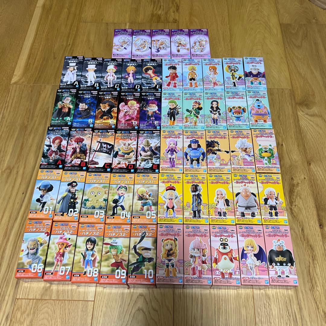 ONE PIECE ワールドコレクタブルフィギュア　55種