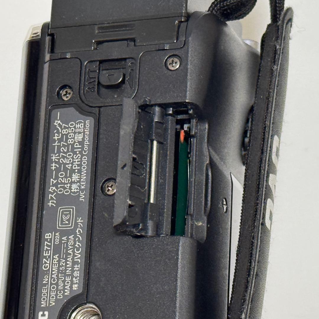 【美品】JVC FULL HD GZ-E77 バッテリー4個付き