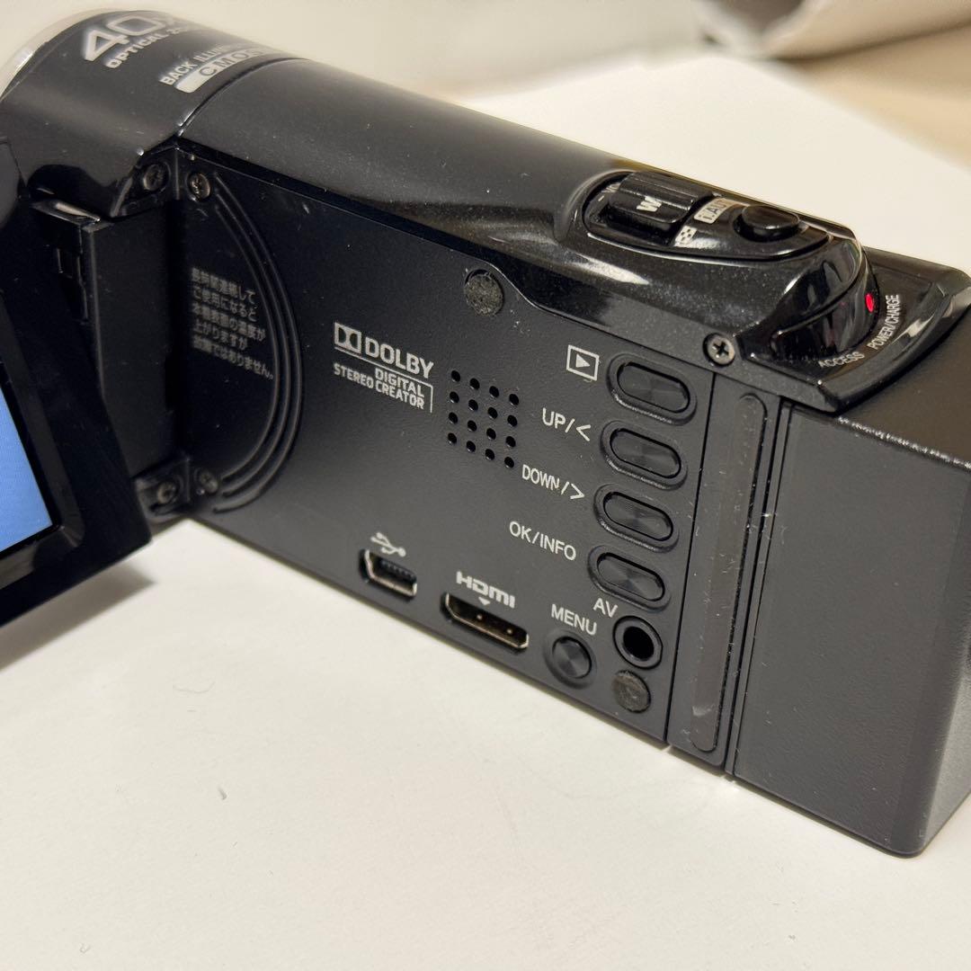 【美品】JVC FULL HD GZ-E77 バッテリー4個付き