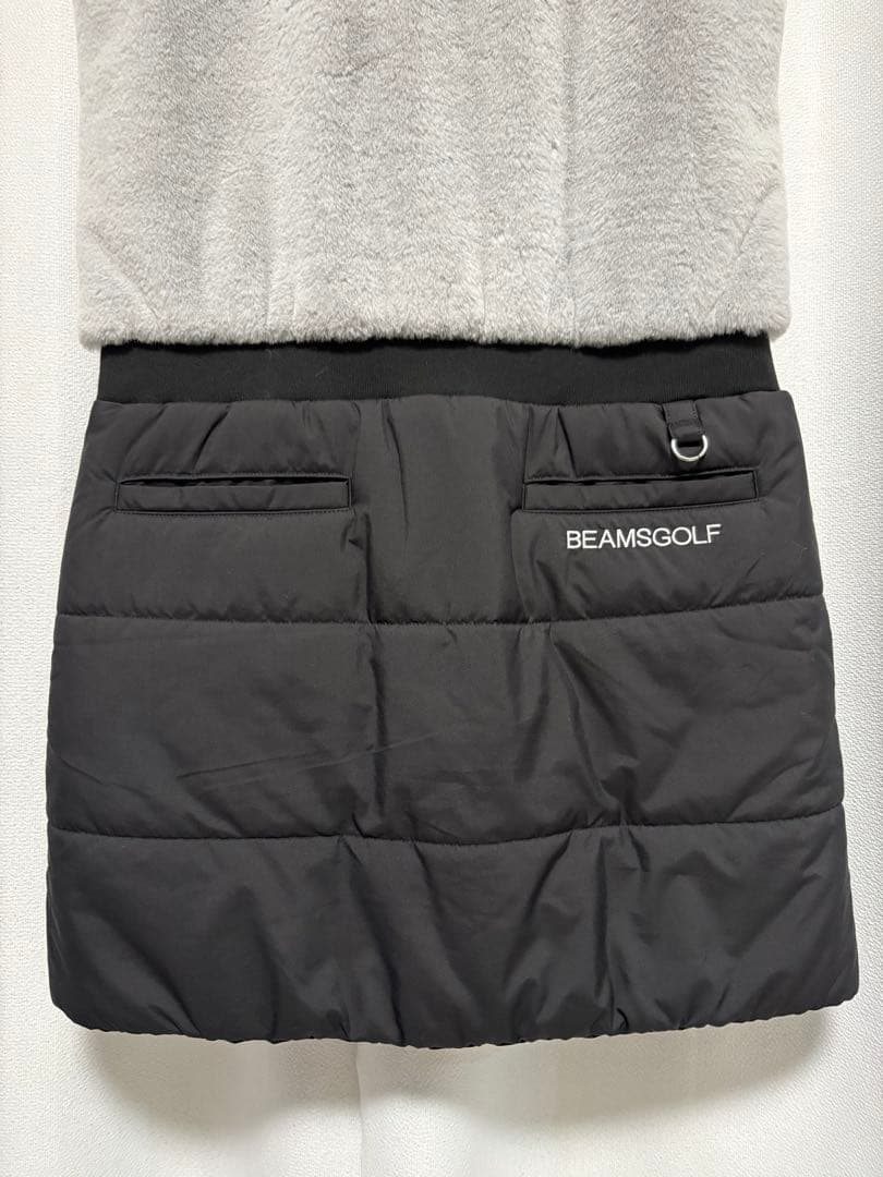 BEAMS GOLF ORANGE LABEL 中綿ボア ドッキング ワンピース