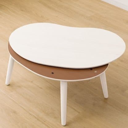 ニトリ　豆型リビングこたつ(GC22 9060 WW)　ホワイト