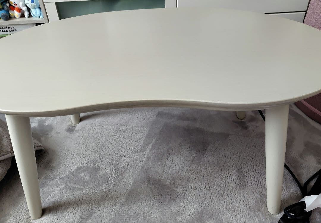 ニトリ　豆型リビングこたつ(GC22 9060 WW)　ホワイト