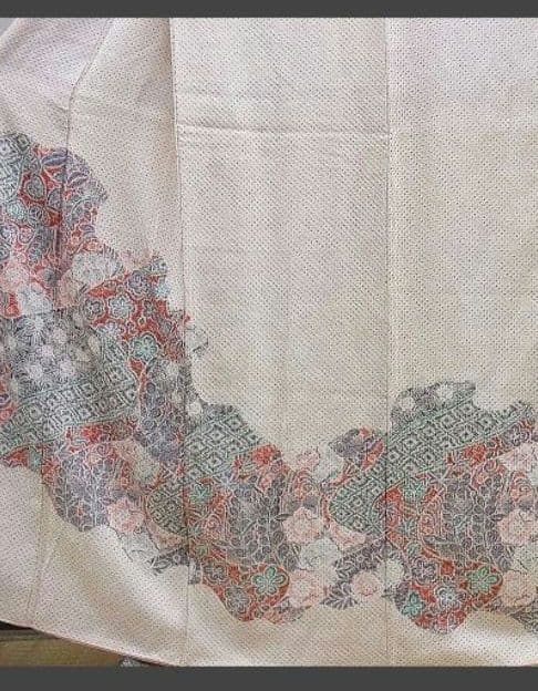 犬用お着物　オーダー用総絞り生地