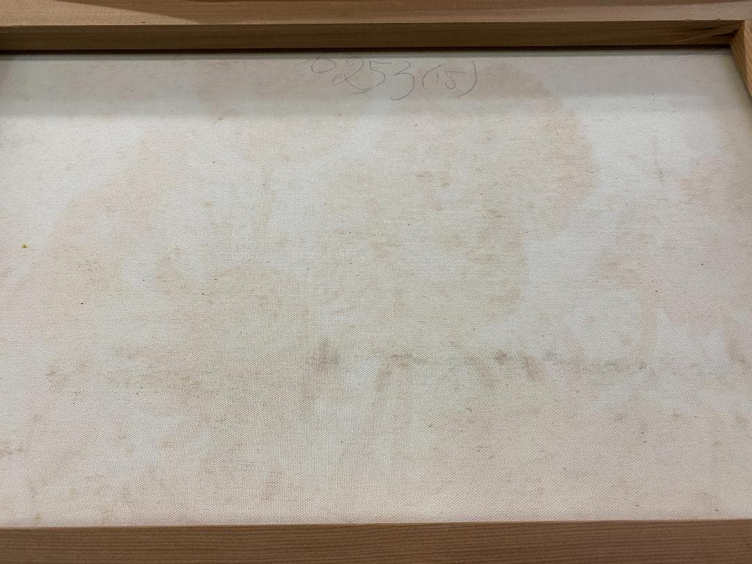 フィンセント・ファン・ゴッホ『ひまわり』複製画　手描き　摸写⑤ F25