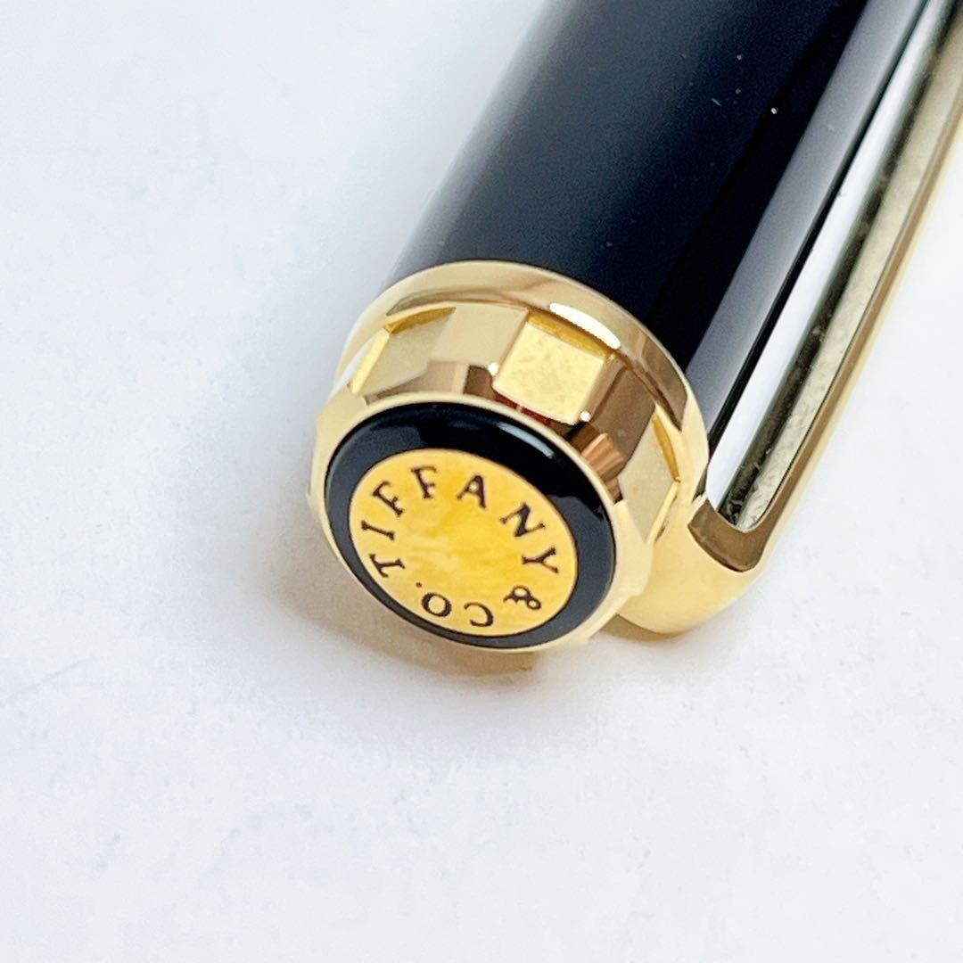 ティファニー　アトラス　ツイスト　ボールペン　レジン　ブラック